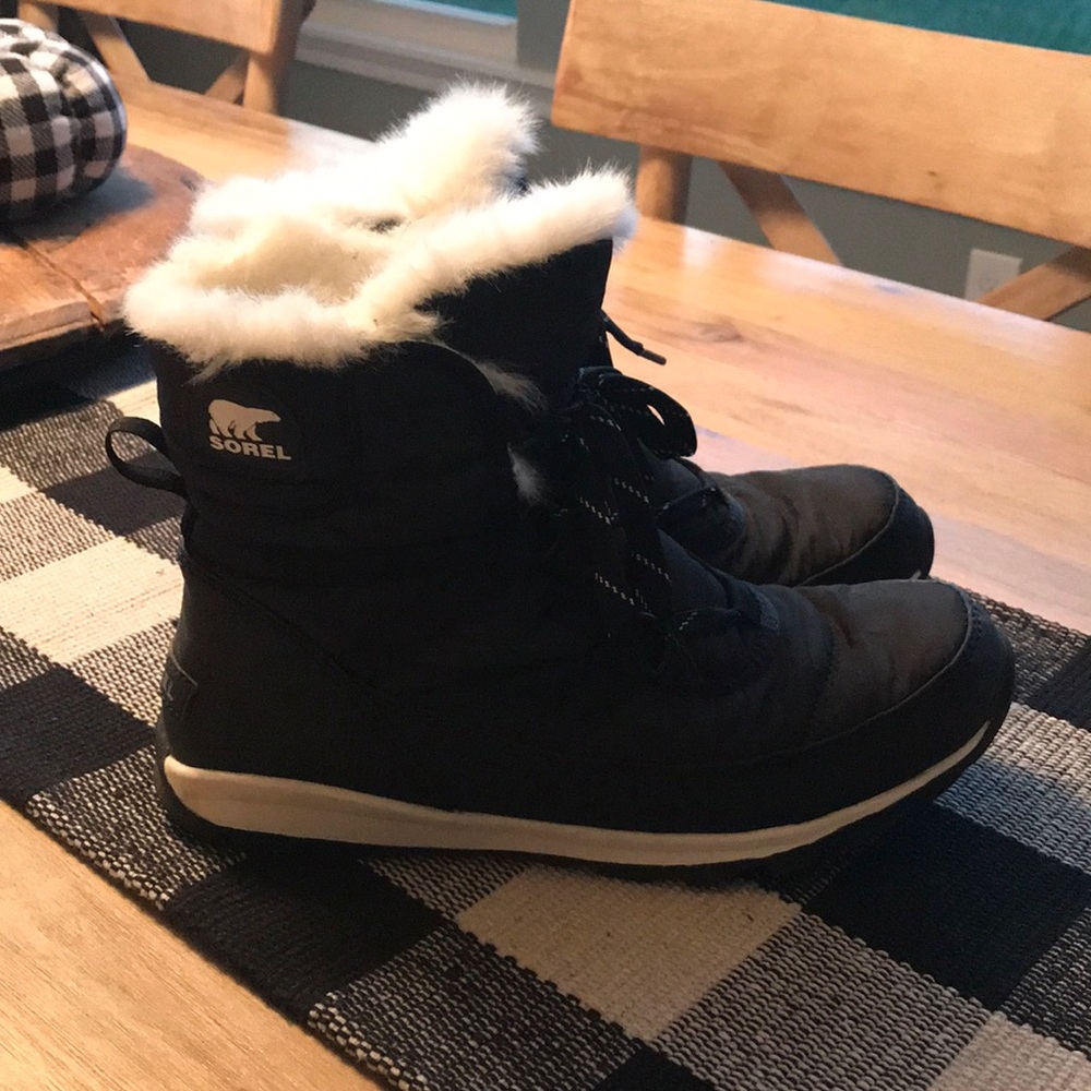 Sorel Whitney Short Lace Snow Boots